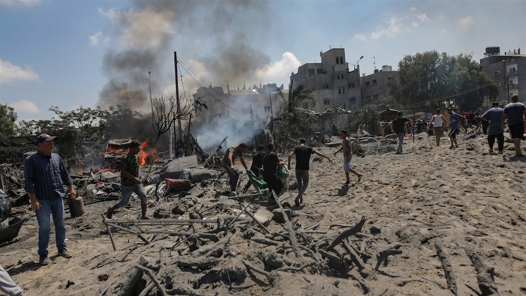 Israël bombardeert veilige zone Gaza: meer dan 90 doden, honderden gewonden