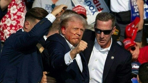 Trump geraakt door kogel tijdens toespraak: poging tot moord, zegt FBI