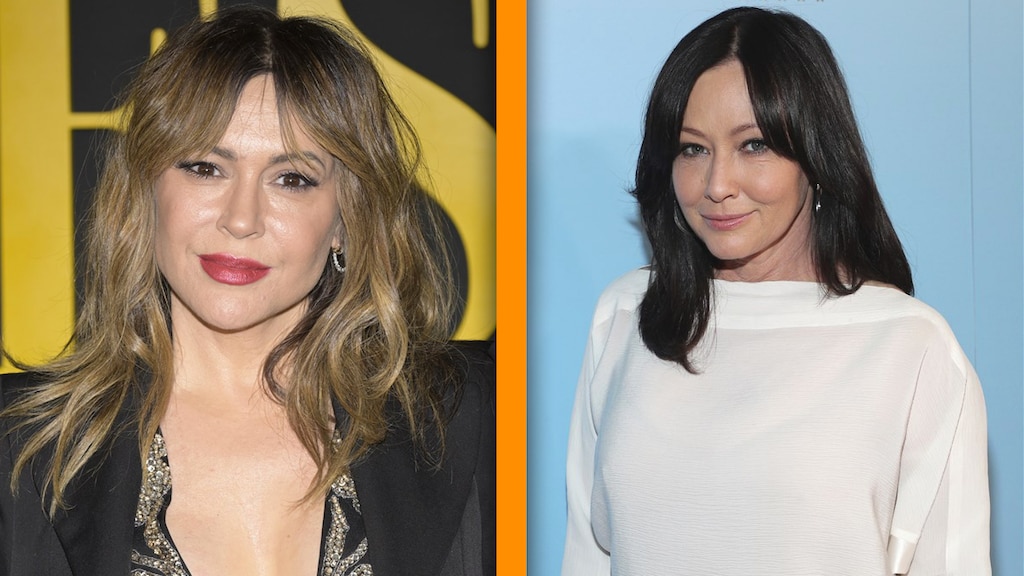 Alyssa Milano reageert ondanks slechte band op overlijden Shannen Doherty