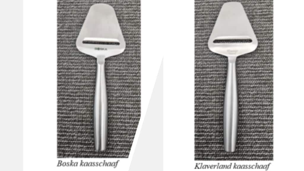 De omstreden kaasschaven van Boska en Klaverland.