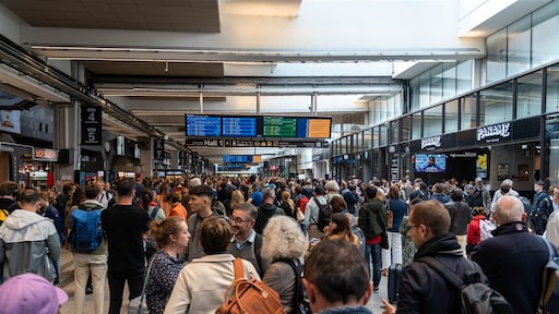 'Grootschalige aanval' op Franse spoorwegen: lange rijen op stations Parijs