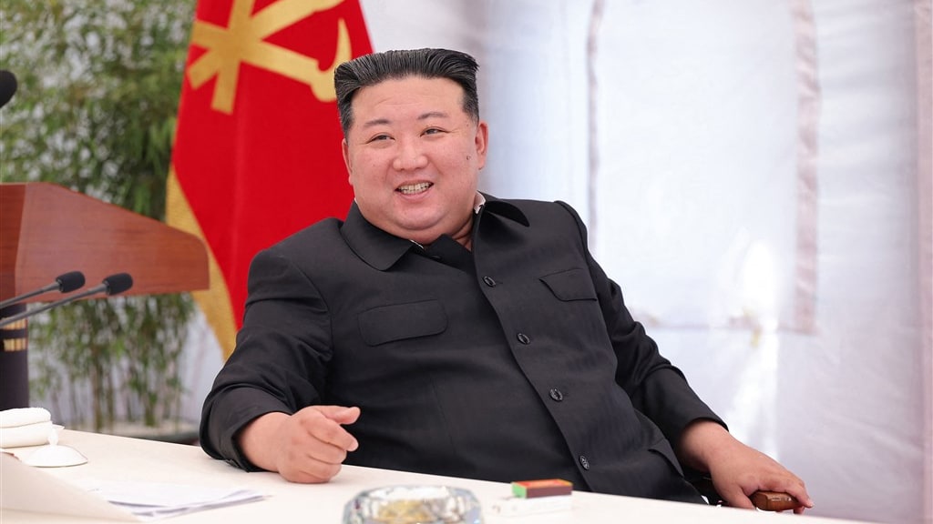 De Noord-Koreaanse leider Kim Jong-un.