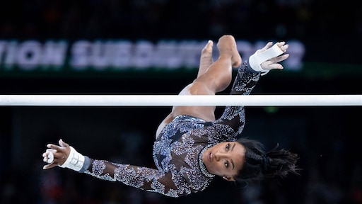 Simone Biles en teamgenoten in turnpak van duizenden euro's