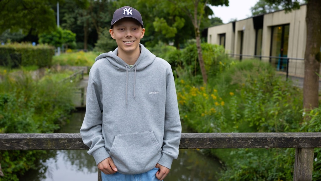 Olivier afgelopen zomer.