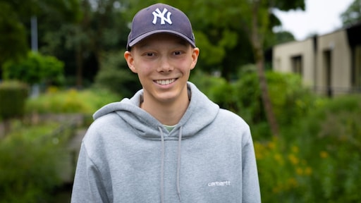 Olivier (14) koos vol overtuiging voor sport – en dus voor een prothese
