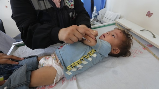 WHO sends 1 million polio vaccines to Gaza