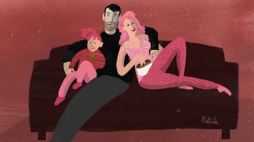 Delano wil als man voor z'n 'meisjes' zorgen: 'Als er 'n tweede komt, hoop ik dat zij stopt met werken'