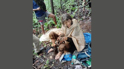 American chained to tree in India: