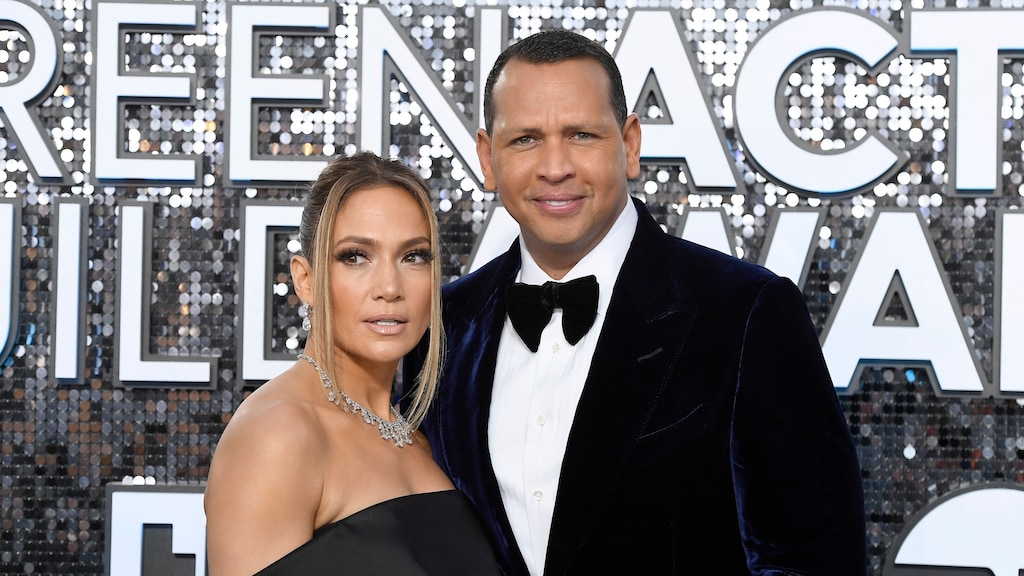 Jennifer Lopez en Alex Rodríguez