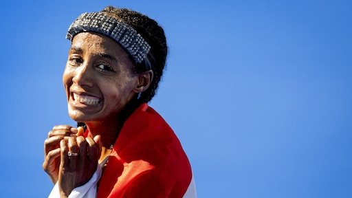 'Coole' hoofdband van Sifan Hassan: 'Tikkeltje minder warm'