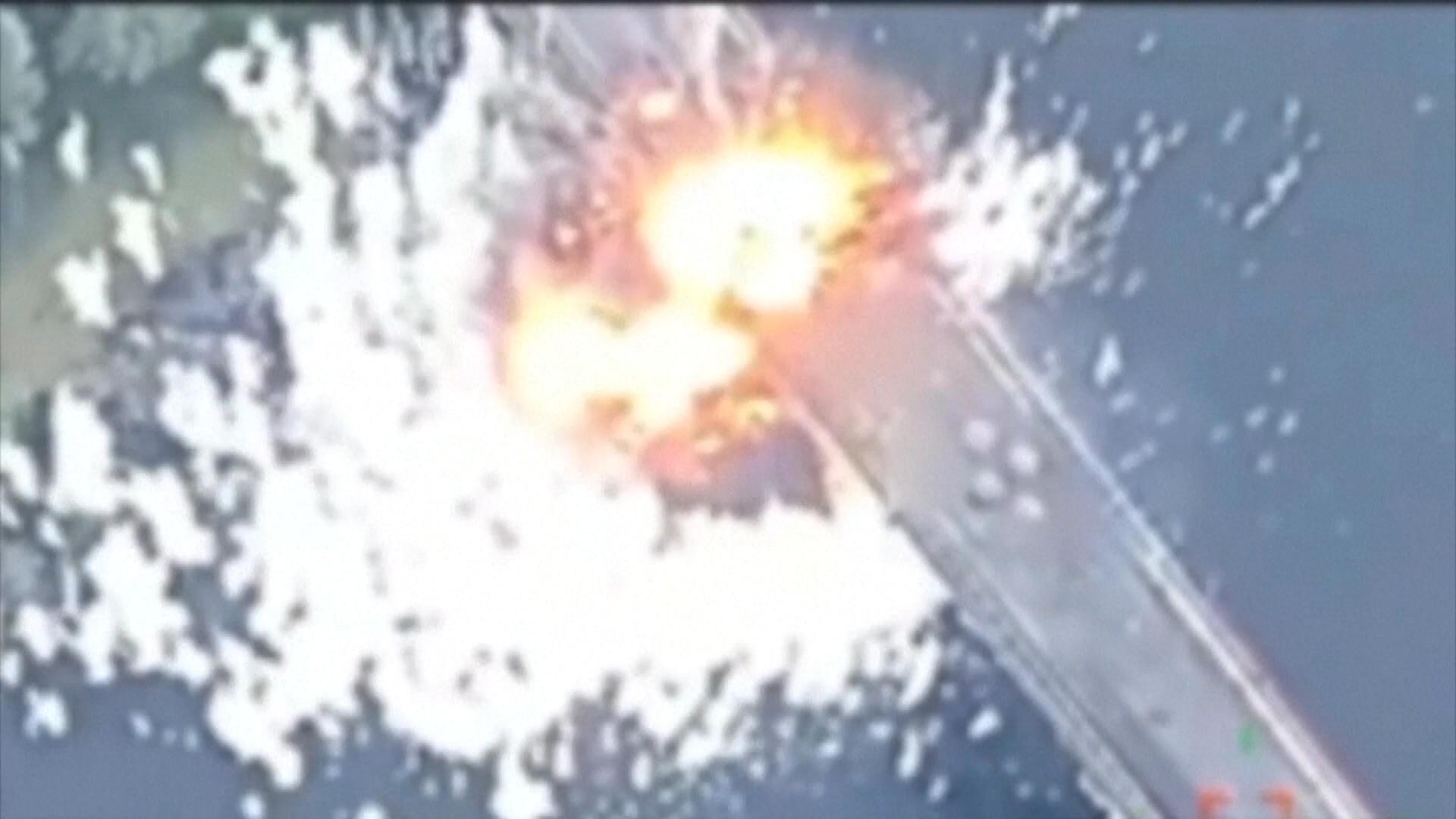 Oekraïne claimt opblazen Russische brug in Koersk en deelt beelden