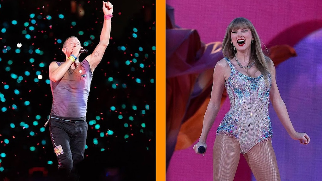 Chris Martin eert Taylor Swift tijdens concert in Wenen na terreurdreiging