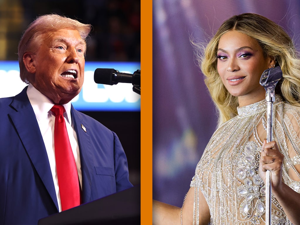 Beyoncé waarschuwt Donald Trump om illegaal gebruik nummer