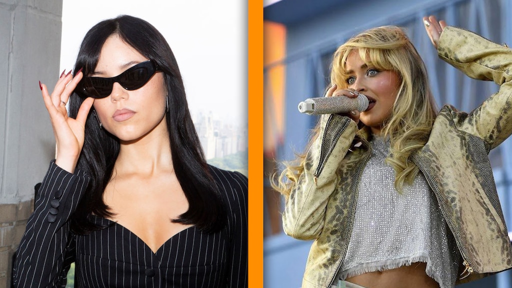 Sabrina Carpenter en Jenna Ortega maken elkaar af in nieuwe clip