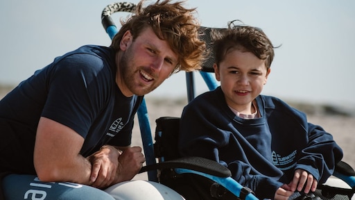 'Bob, stop!' Windsurfer die heen en weer naar Engeland wilde, moet omkeren