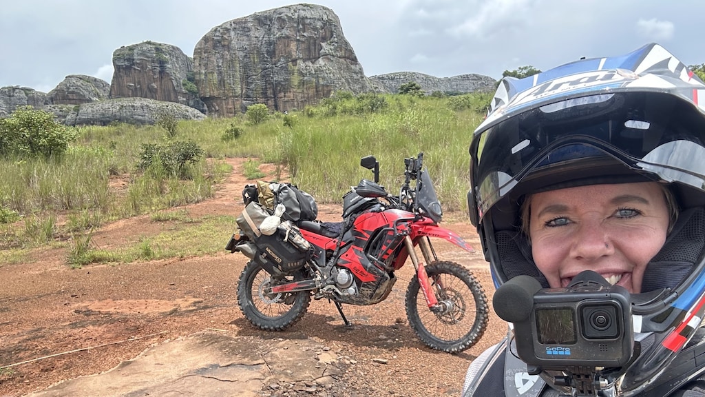 Een afgelegen plek in Angola