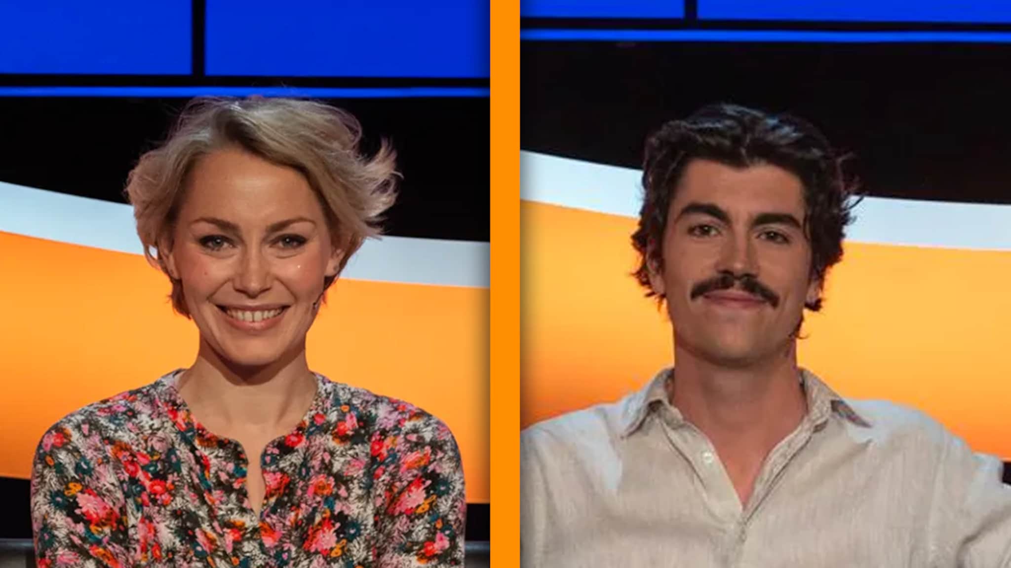 Maartje van de Wetering en Max Terpstra naar finale De Slimste Mens