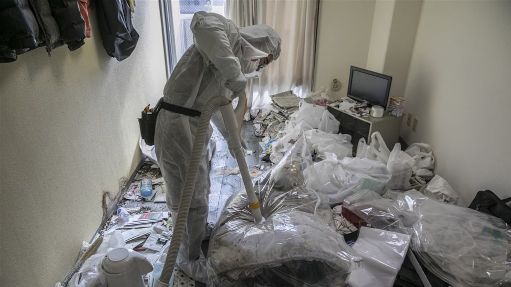 Bijna dagelijks wordt er in Japan een dode gevonden die nooit gemist werd