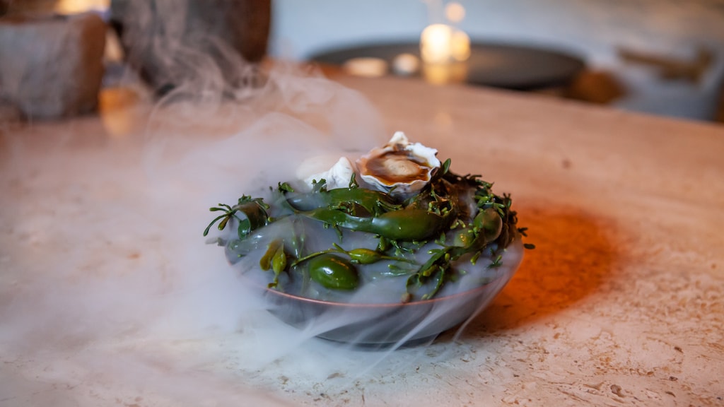 Het gerecht 'like father, like son'.