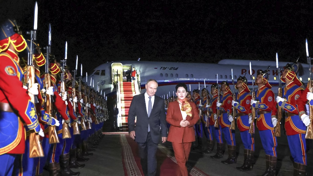Mongolië negeert arrestatiebevel en rolt rode loper uit voor Poetin