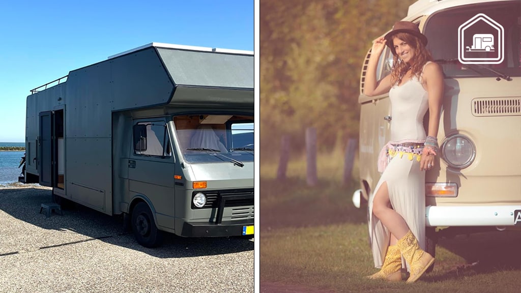 Vanessa heeft 7 oldtimer campers: 'Het is een uit de hand gelopen hobby'