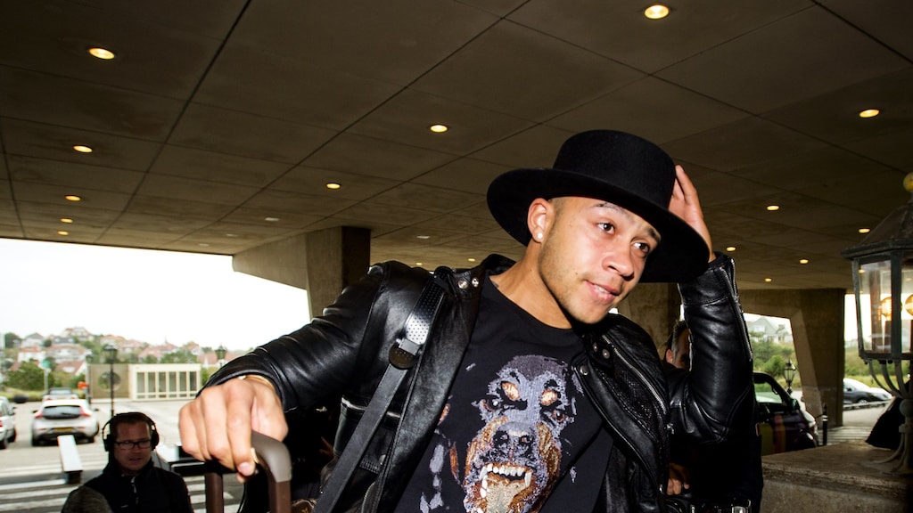 Memphis in 2015 met de destijds veelbesproken hoed.