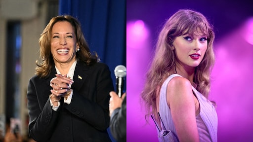Taylor Swift steunt Kamala Harris: 'Kan het verschil maken'