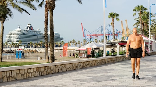 Málaga waarschuwt toeristen niet zonder shirt rond te lopen