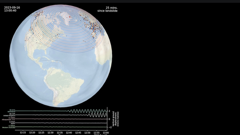 De hele aarde begon te trillen – en hield dat negen dagen lang vol.