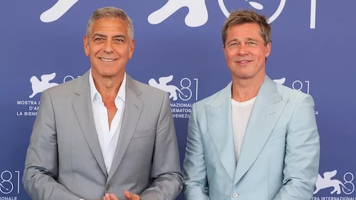 George Clooney en Brad Pitt optimistisch over Amerikaanse verkiezingen