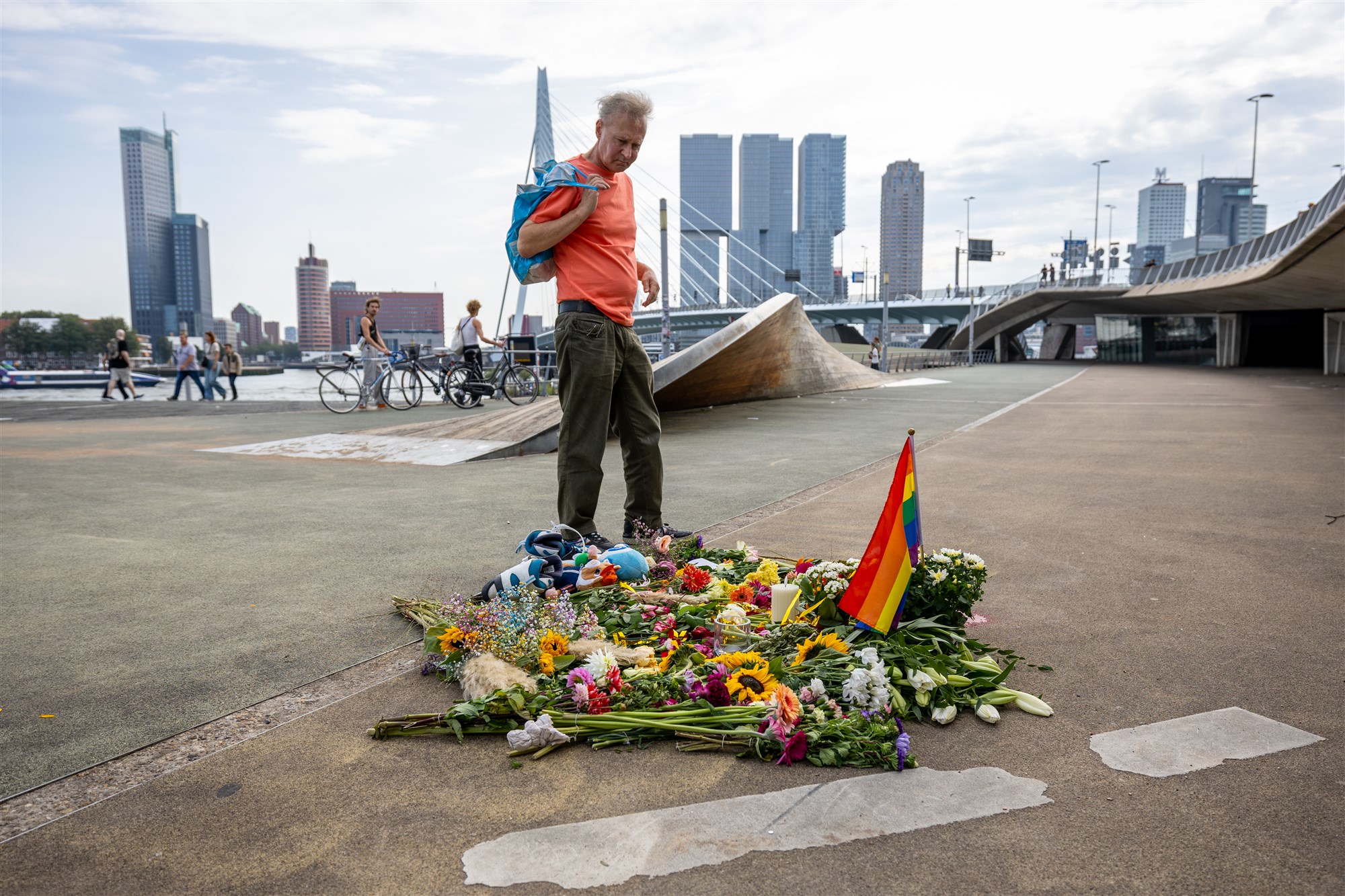 Duitser Philipp (32) die werd doodgestoken in Rotterdam, woonde er pas