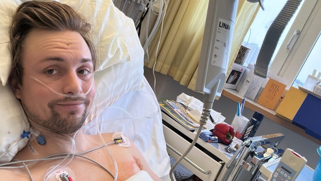 Menno (29) liep dwarslaesie op door ski-ongeval: 'Er bewoog echt helemaal niks'