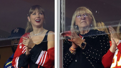 Moeder van Travis Kelce hoopt nog naar Taylor Swift-concert te kunnen