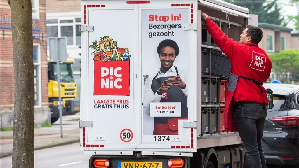 Megaverlies bezorgdienst Picnic in Nederland: 78 miljoen euro