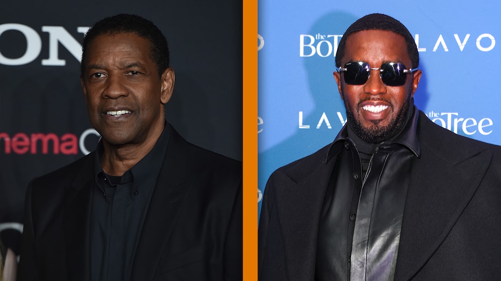 'Denzel Washington greep ooit schreeuwend in op feest Diddy'