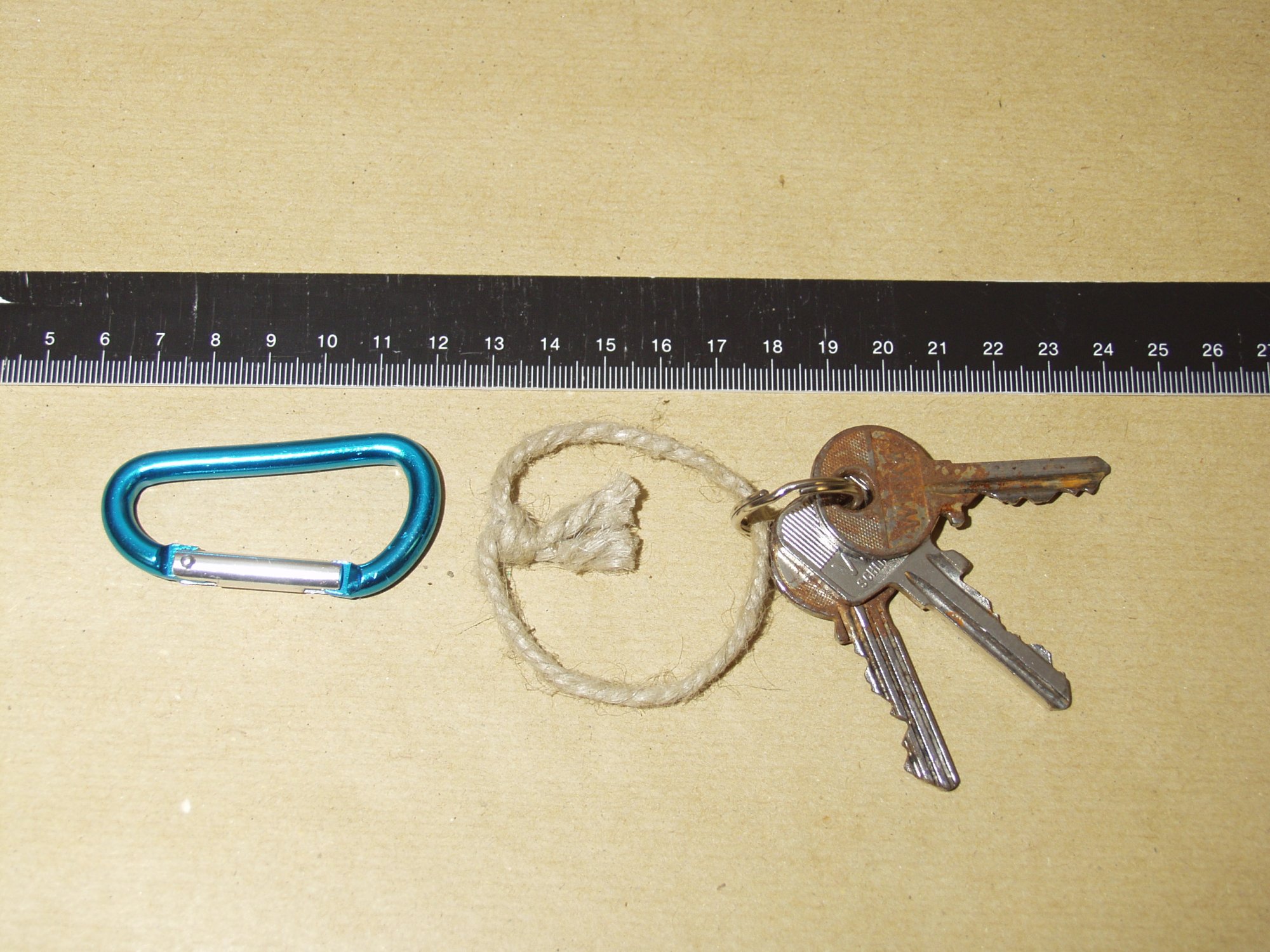 De sleutels van de onbekende vrouw uit Wassenaar.