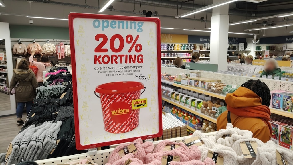 Het interieur van de 300e Wibra.