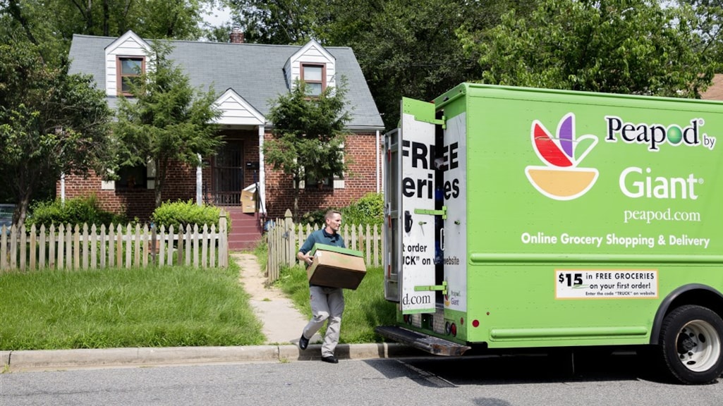 Hoe Ahold zijn websuper Peapod stilletjes ten onder liet gaan
