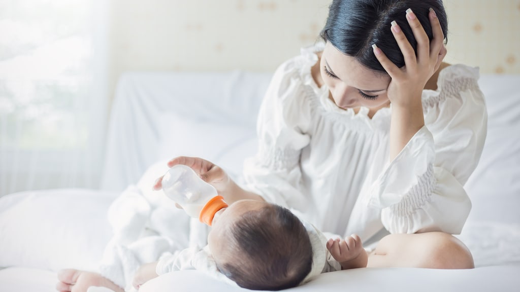 Het lukt Susanne niet om haar baby borstvoeding te geven: 'Voelt als falen'