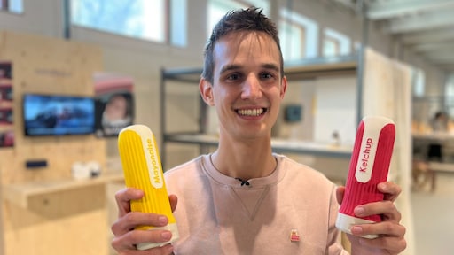 Dankzij Koens uitvinding krijg je álle mayo uit de fles: 'Ontstaan uit frustratie'