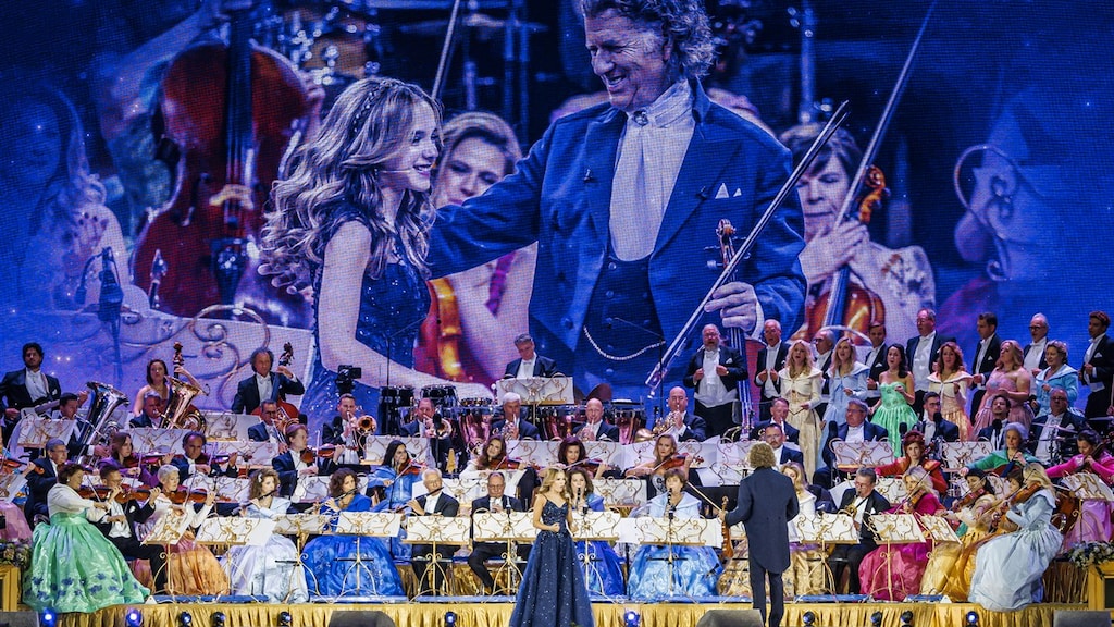 Beelden André Rieu en Emma Kok in promotievideo Trump: 'Afschuwelijk'