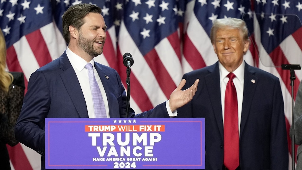 Vicepresident JD Vance was eerst een scherpe criticus van Donald Trump.
