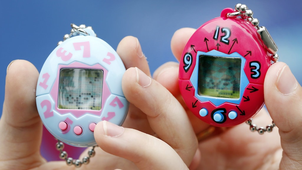 Het elektronische huisdier Tamagotchi.