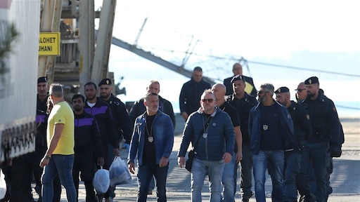 Italië doet nieuwe poging om migranten op te vangen in Albanië