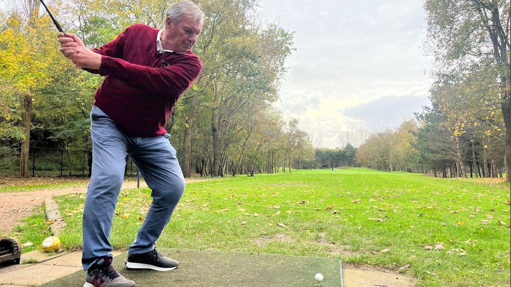 Ed Schalk, voorzitter van de Haagse Stichting Golf Ockenburgh