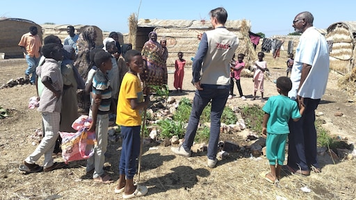 Noodhulpverlener Hielke vanuit Soedan: '6 miljoen mensen op randje van dood'