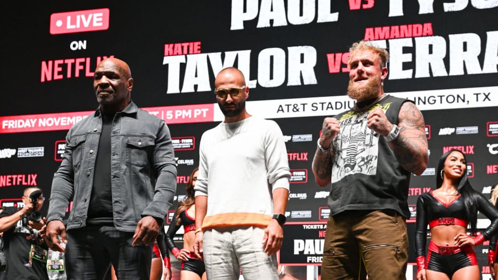 Dit is waar en hoe laat je de wedstrijd tussen Jake Paul en Mike Tyson kunt zien