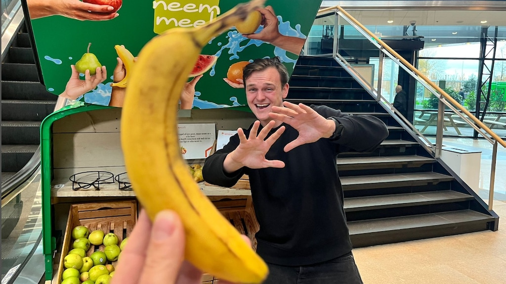 Hein is bang voor bananen: 'Iedereen vindt het raar'