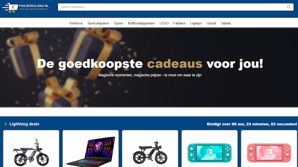 Duizenden bezoekers laten zich foppen door nepwebshop van politie met 'topaanbiedingen'
