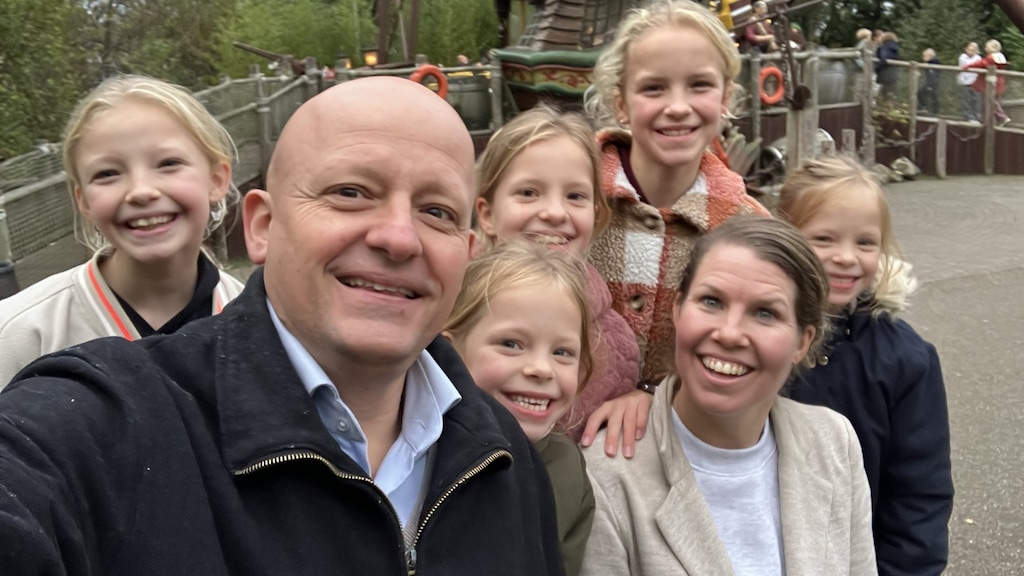 "We zijn ook regelmatig zelf de attractie, met vijf kinderen."